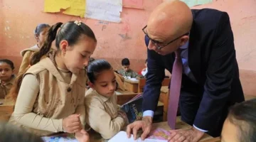 ماذا فعل وزير التعليم في زيارة مفاجئة لمدارس محافظة الغربية؟